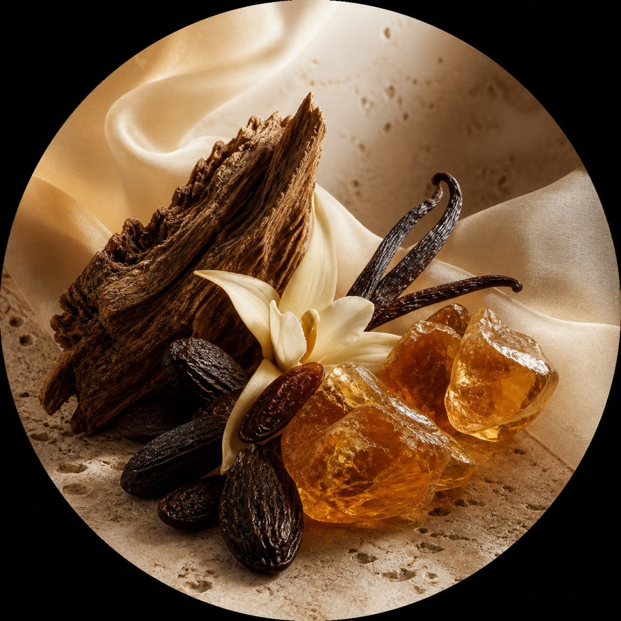 Risha - GOLDONITE — Notes de fond